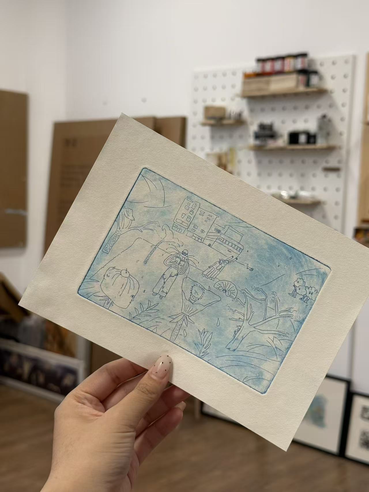 铜版蚀刻成品