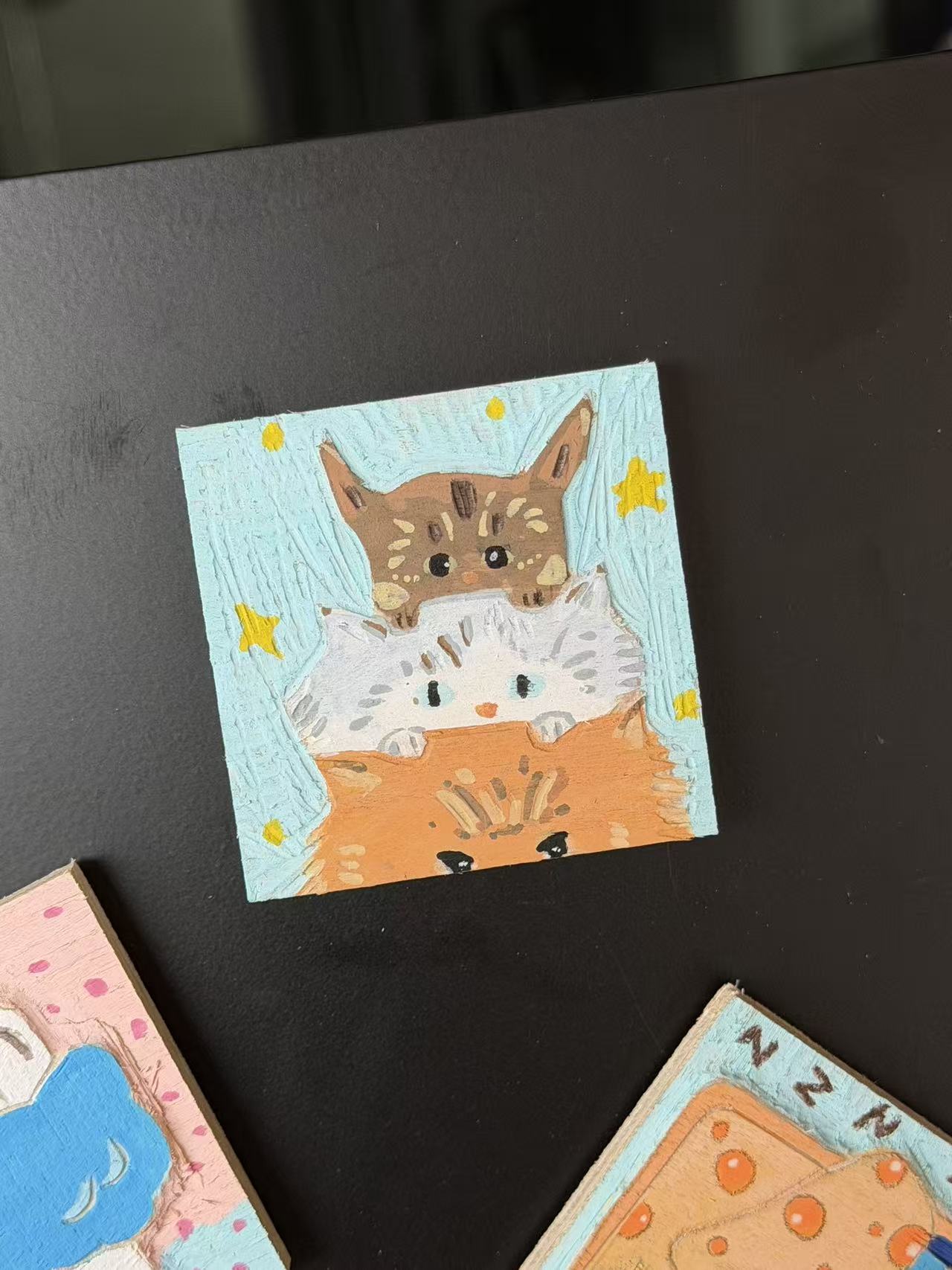 木板宠物版画案例