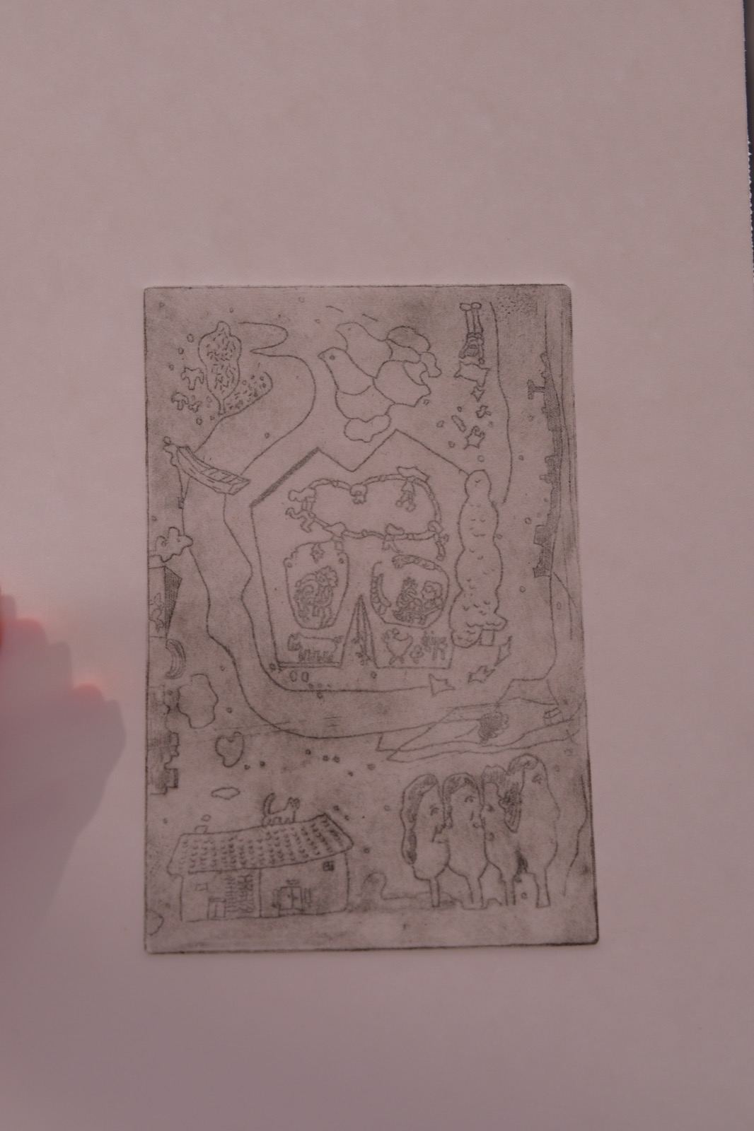 凹版学员作品