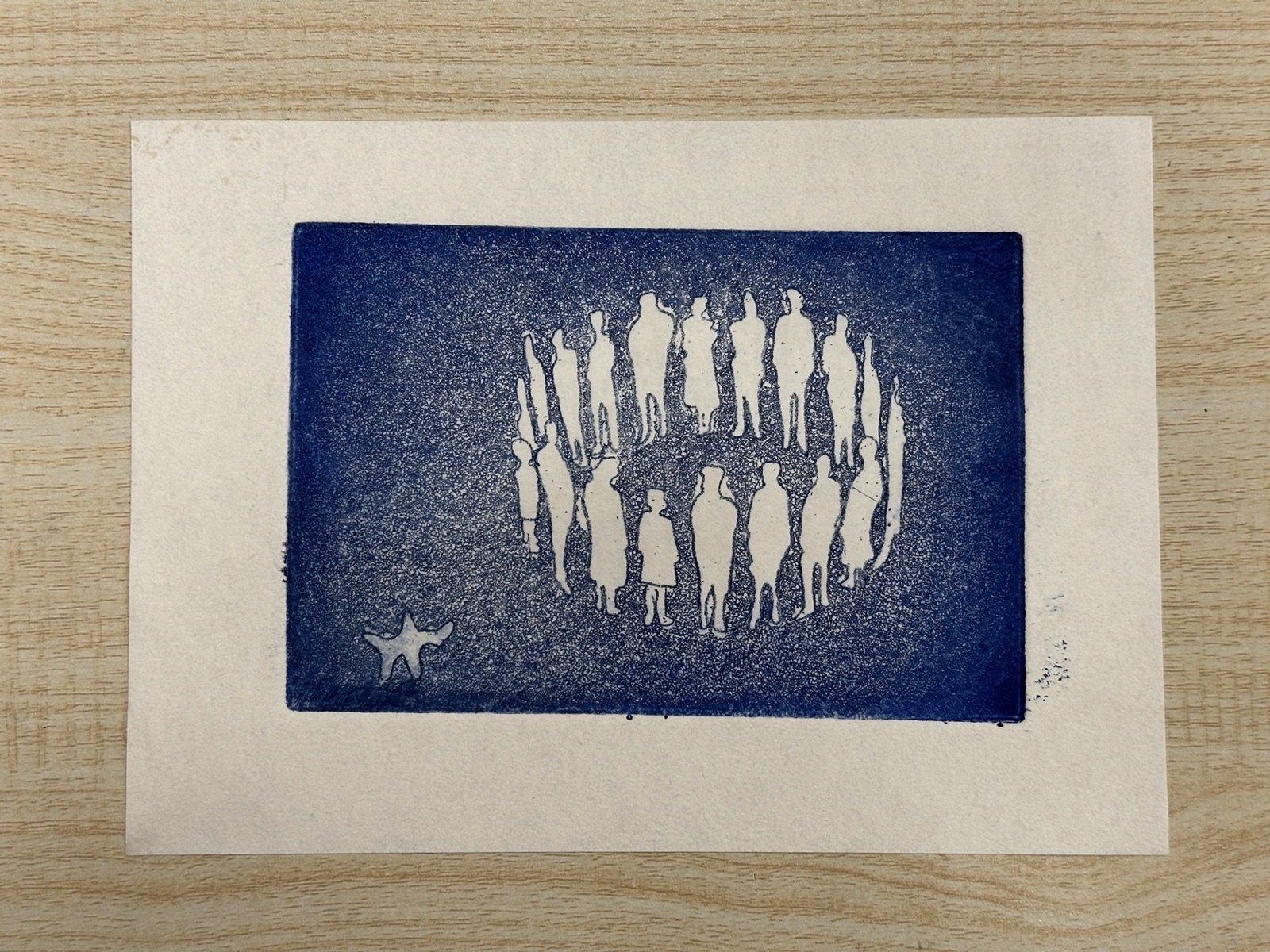 凹版学员作品