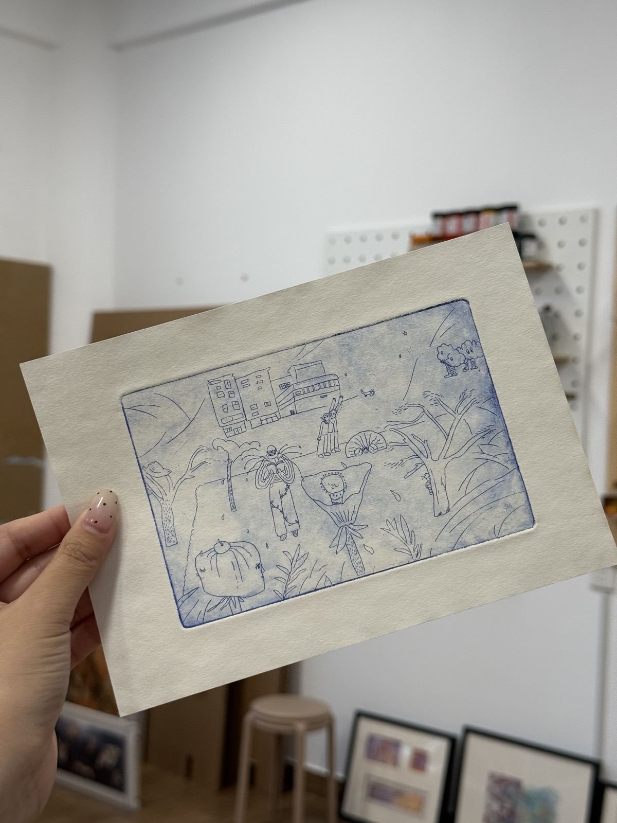 凹版学员作品