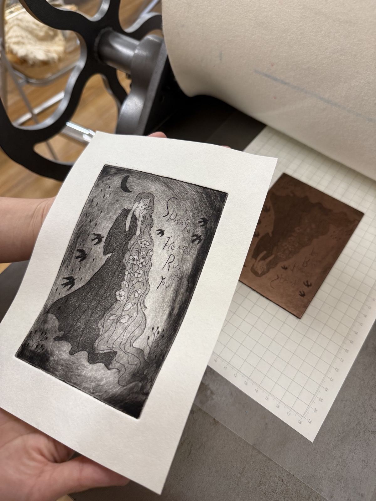 凹版学员作品